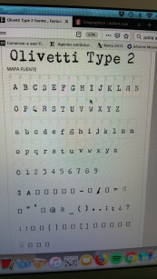 Olivetti font